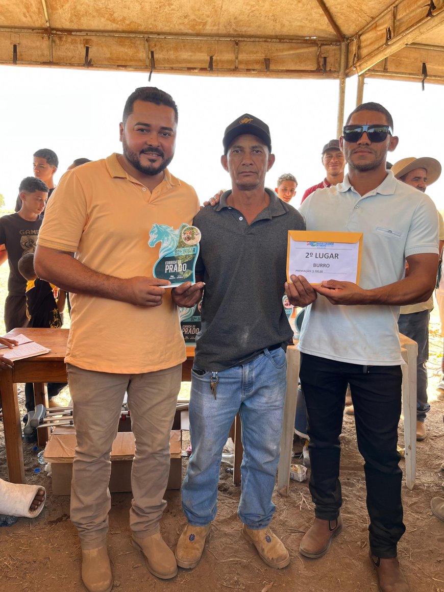CORRIDA DE PRADO – SUCESSO TOTAL!