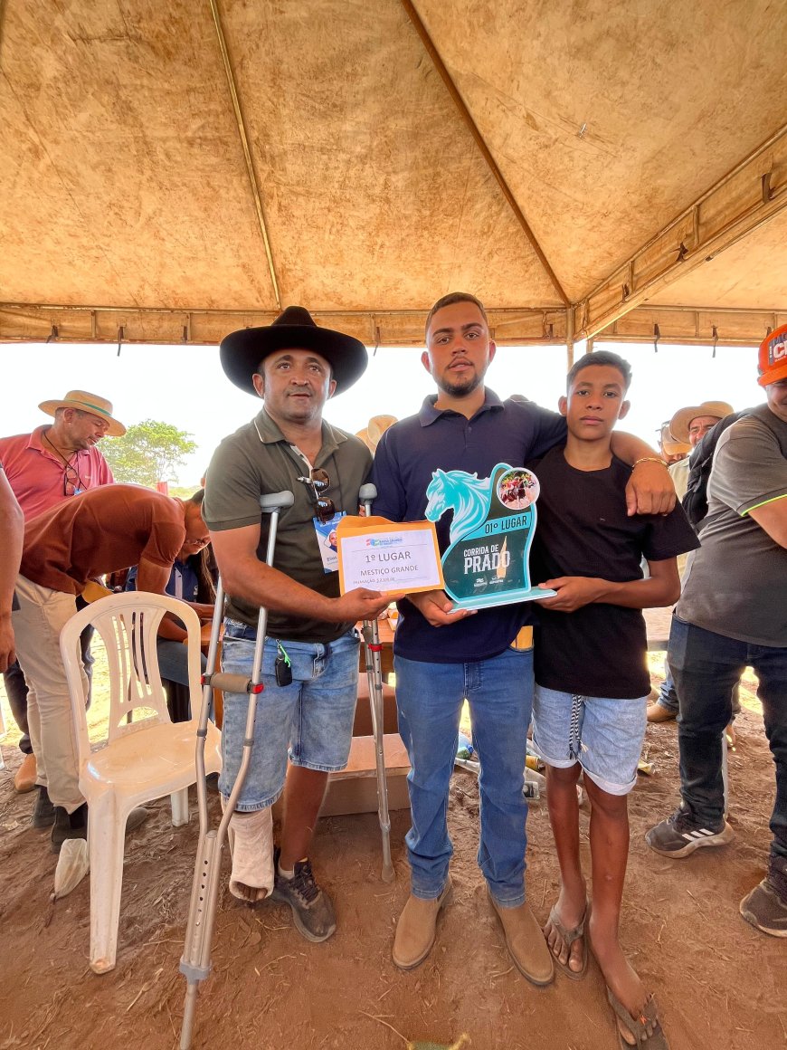 CORRIDA DE PRADO – SUCESSO TOTAL!