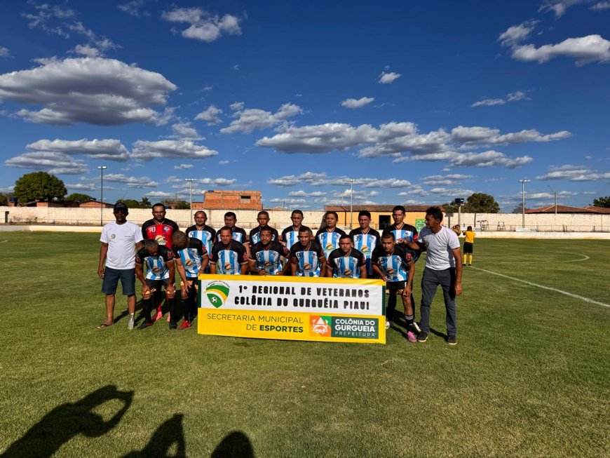 Baixa Grande do Ribeiro na Final do Regional de Veteranos!