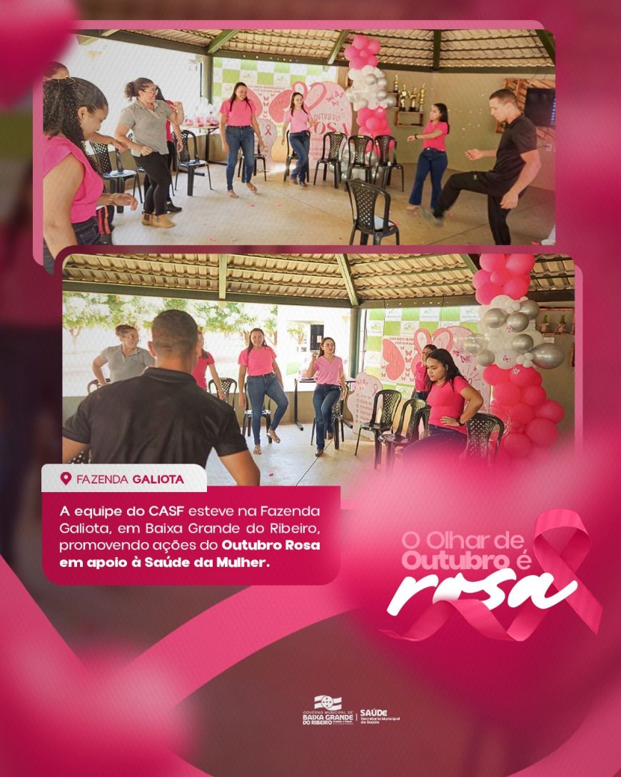 O olhar de outubro é rosa!