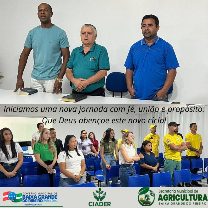 Uma nova jornada se inicia!