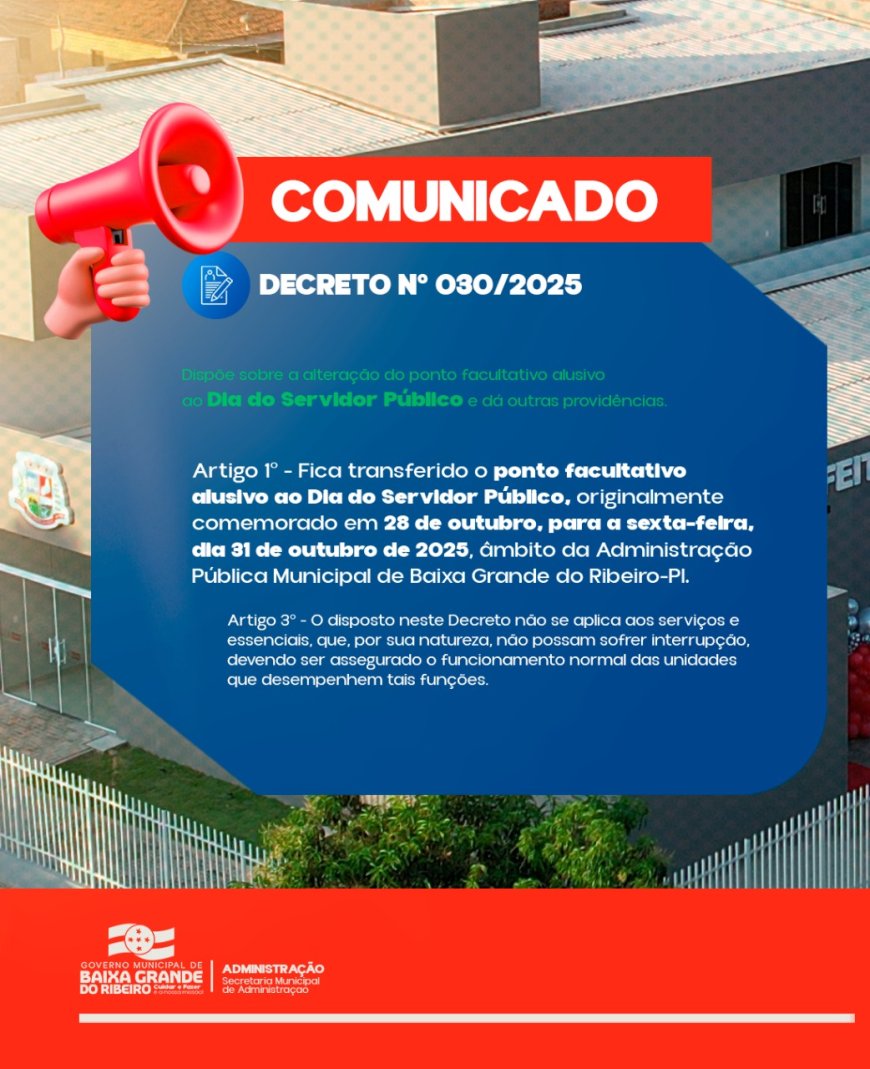 Comunicado Oficial