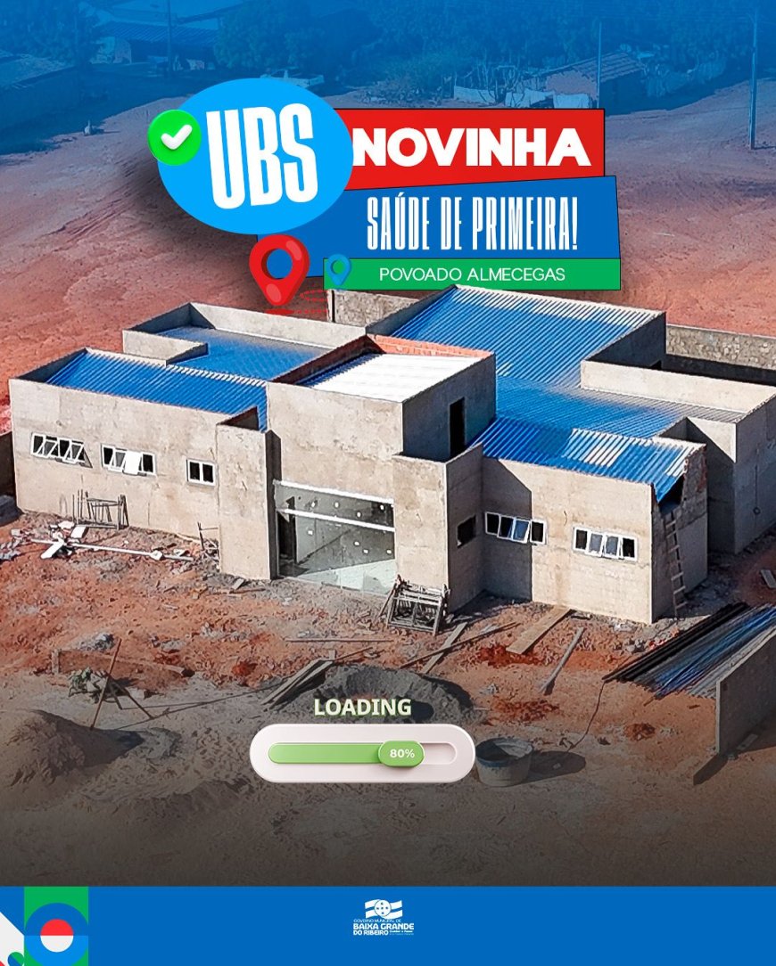 Mais saúde para o povo!