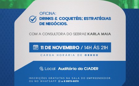 OFICINA IMPERDÍVEL!