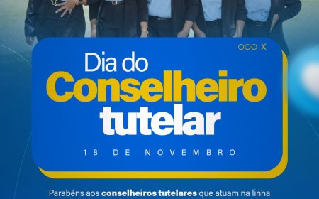 Parabéns, Conselheiros Tutelares!