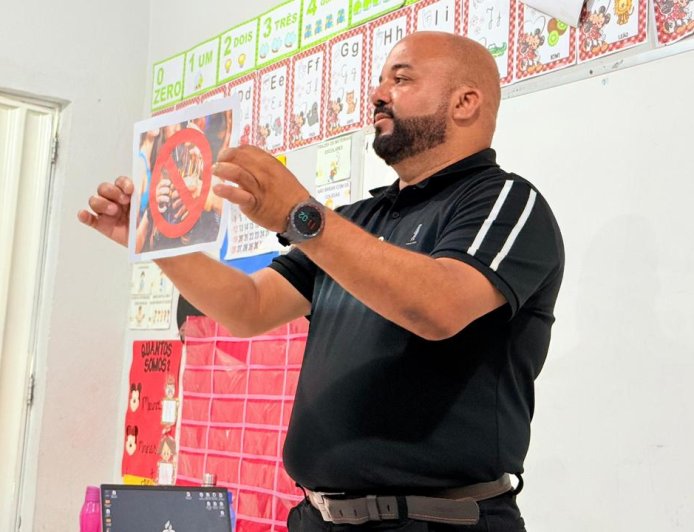 PALESTRA IMPORTANTE NAS ESCOLAS MUNICIPAIS!