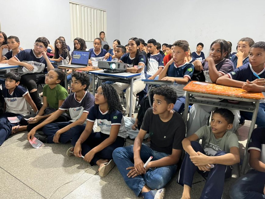 PALESTRA IMPORTANTE NAS ESCOLAS MUNICIPAIS!