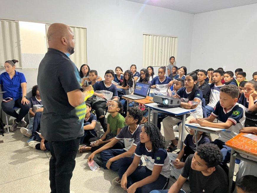 PALESTRA IMPORTANTE NAS ESCOLAS MUNICIPAIS!