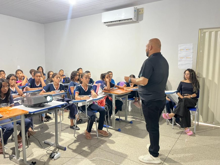 PALESTRA IMPORTANTE NAS ESCOLAS MUNICIPAIS!