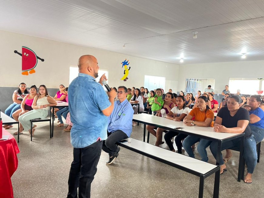 PALESTRA IMPORTANTE NAS ESCOLAS MUNICIPAIS!