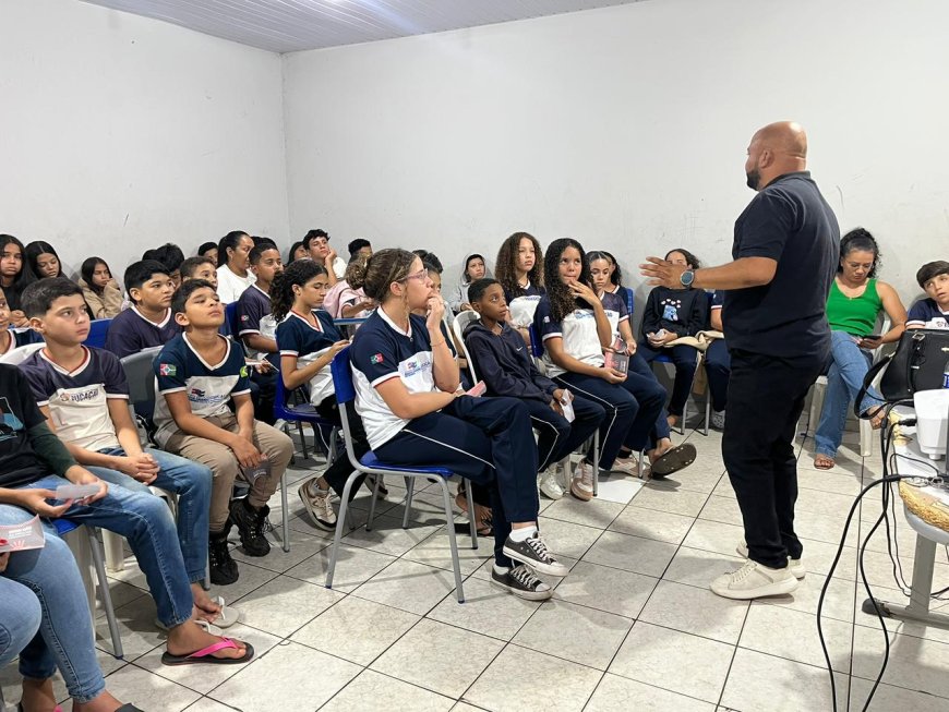PALESTRA IMPORTANTE NAS ESCOLAS MUNICIPAIS!