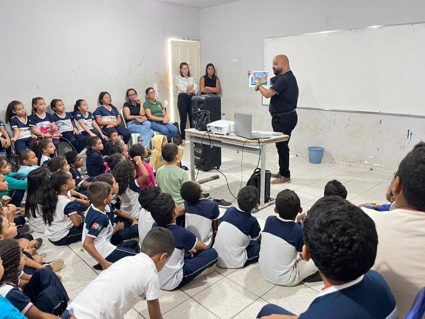 PALESTRA IMPORTANTE NAS ESCOLAS MUNICIPAIS!