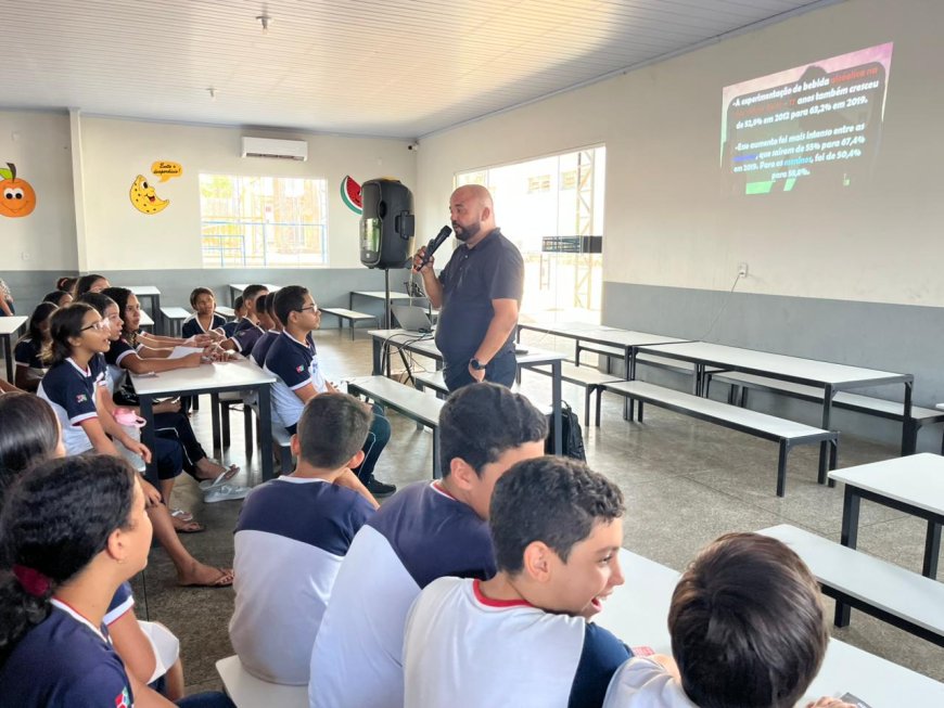 PALESTRA IMPORTANTE NAS ESCOLAS MUNICIPAIS!