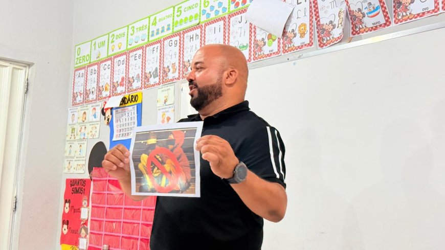 PALESTRA IMPORTANTE NAS ESCOLAS MUNICIPAIS!