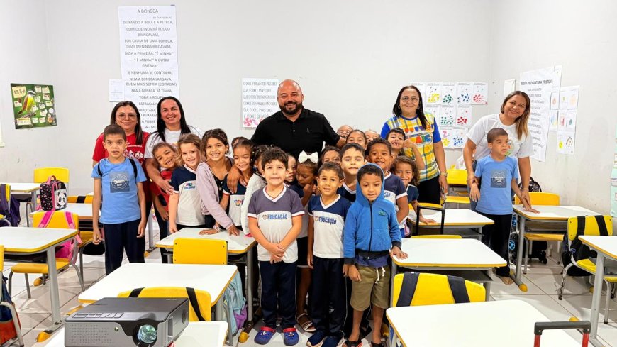 PALESTRA IMPORTANTE NAS ESCOLAS MUNICIPAIS!