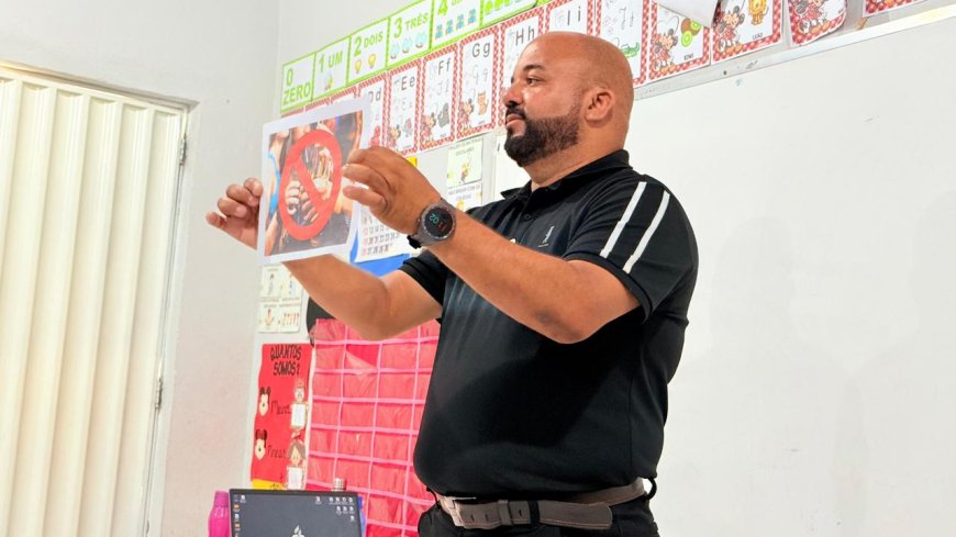 PALESTRA IMPORTANTE NAS ESCOLAS MUNICIPAIS!