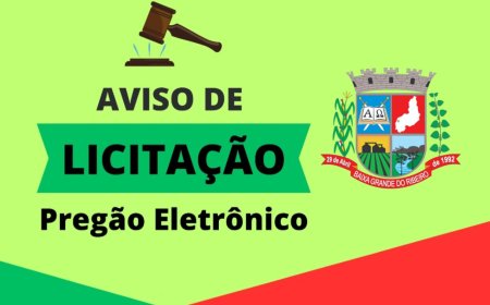 AVISO PREGÃO ELETRONICO Nº082/2025