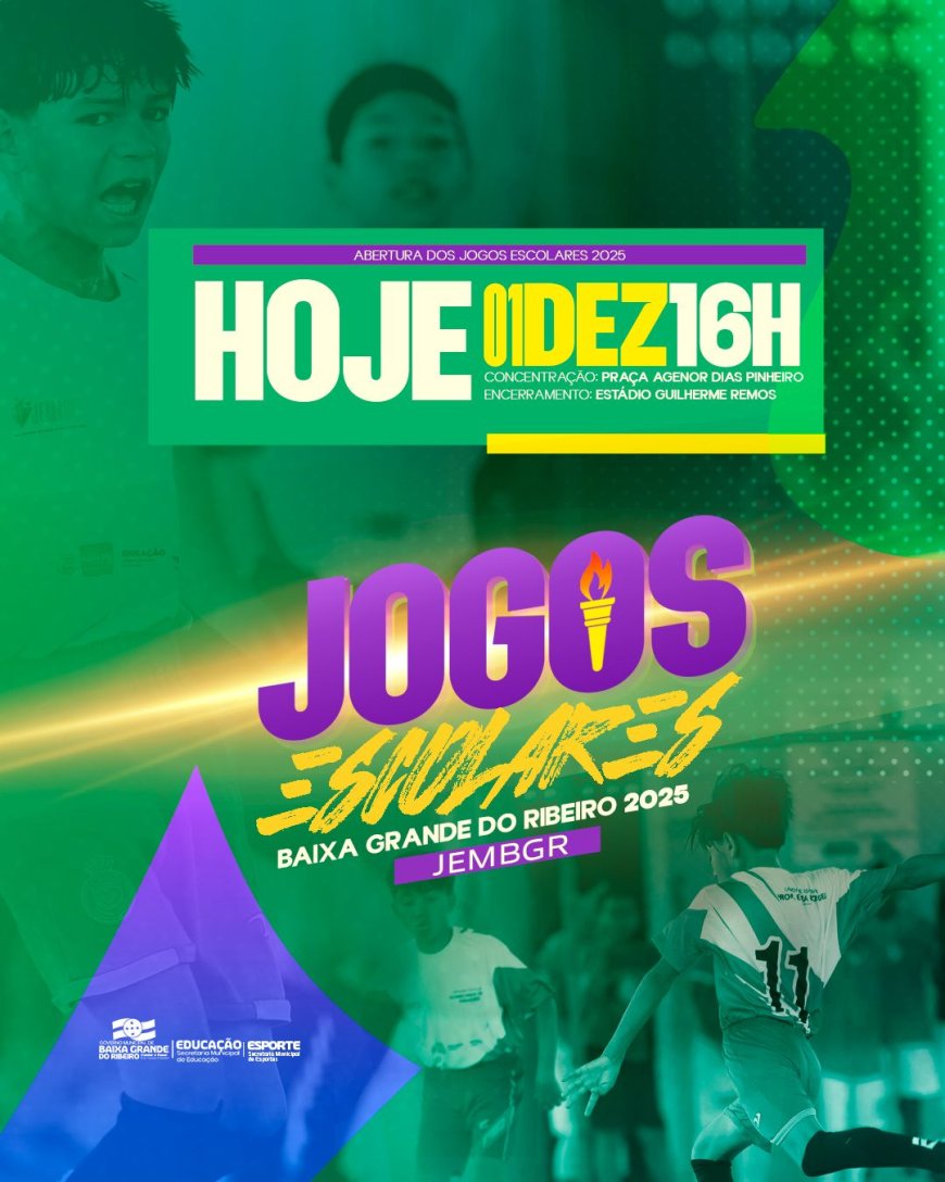 Está chegando a hora!