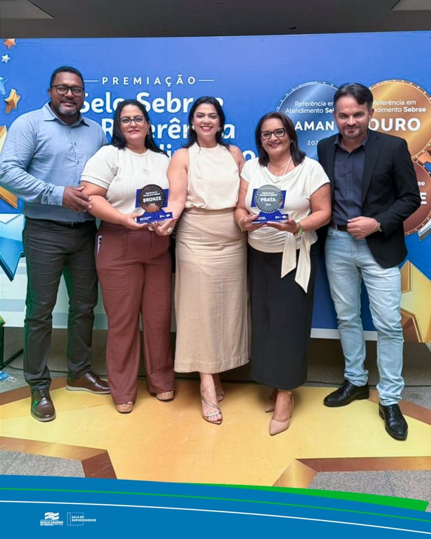 Sala do Empreendedor Recebe Certificação Prata do Sebrae 2025
