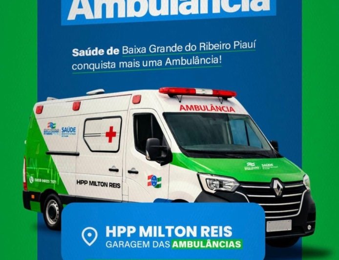 ENTREGA DE AMBULÂNCIA!