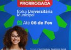 Prorrogação do Prazo para Renovação da Bolsa Universitária Municipal