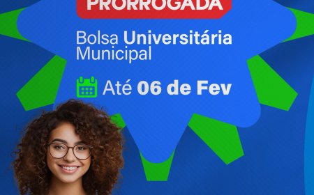 Prorrogação do Prazo para Renovação da Bolsa Universitária Municipal