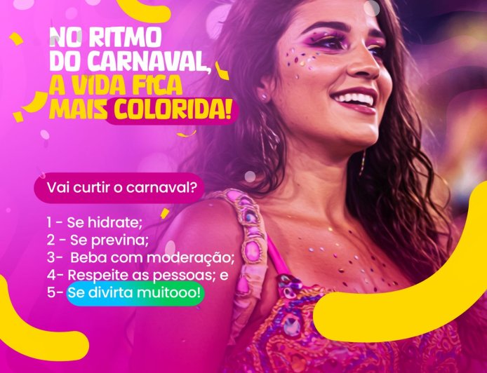 Curta o Carnaval com Segurança!