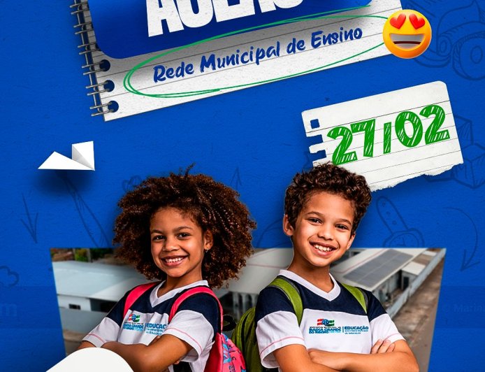 VOLTA ÀS AULAS 2026!