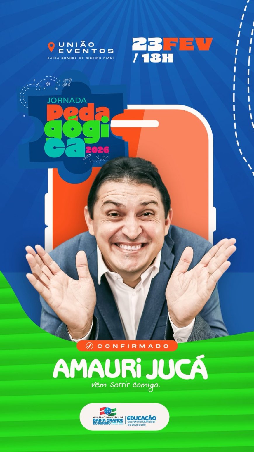 JORNADA PEDAGÓGICA 2026 | Abertura Oficial com Amauri Jucá