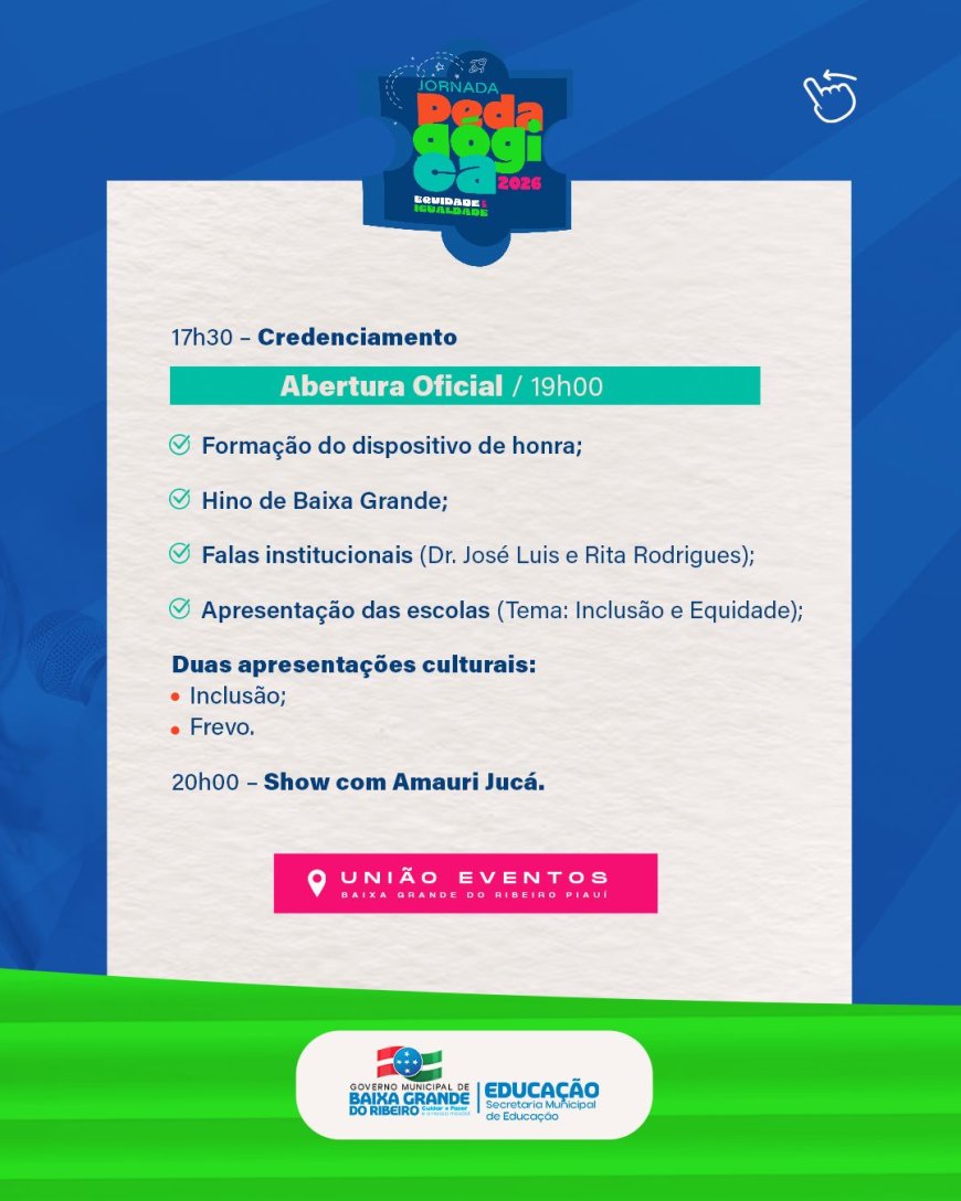 PROGRAMAÇÃO JORNADA PEDAGÓGICA 2026