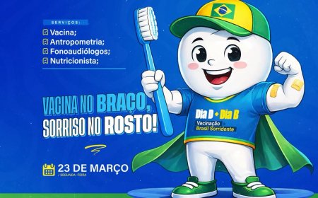 Dia D + Dia B: Vacinação e Saúde nas Escolas