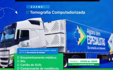 Agora tem Tomografia Computadorizada mais perto de você!