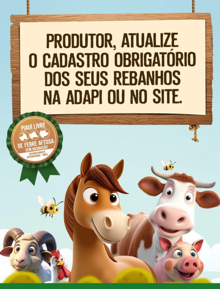 Atenção, produtor rural!