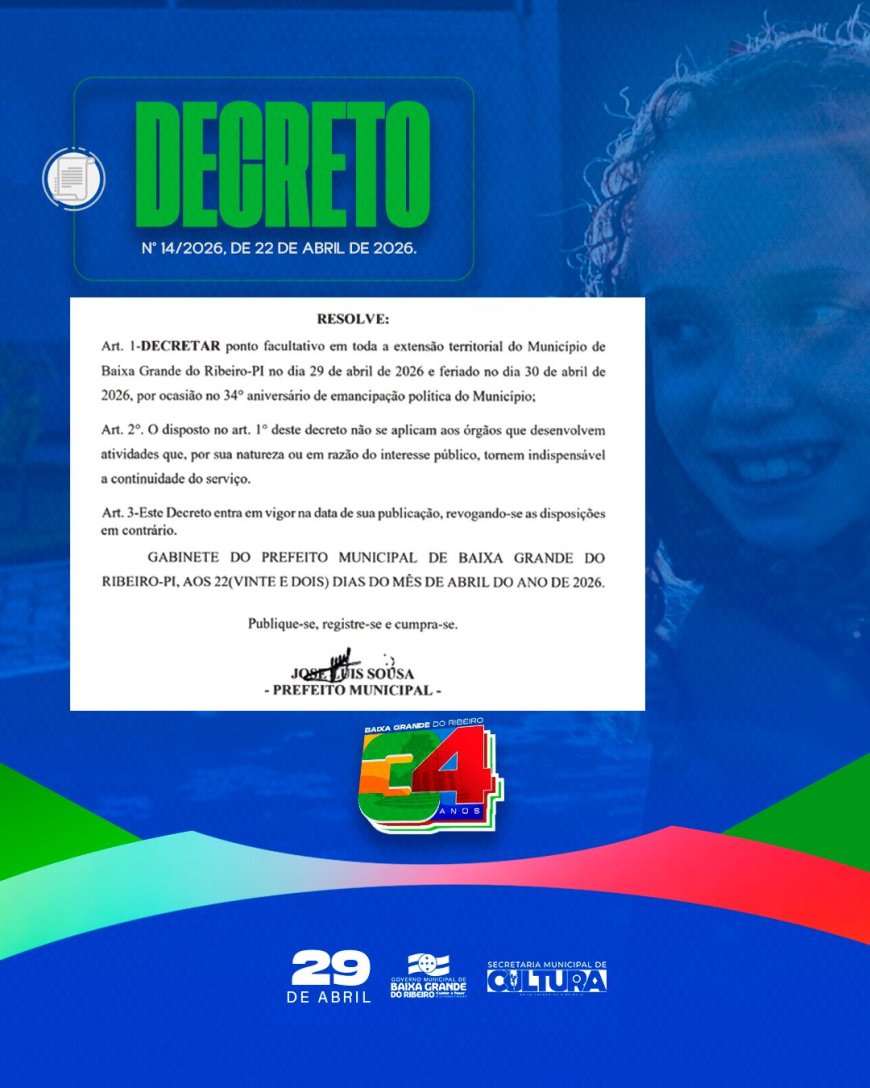 DECRETO Nº 14/2026