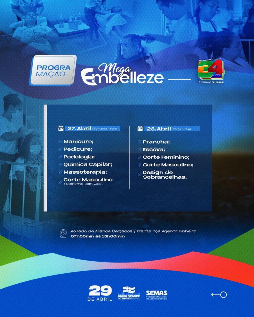 EMBELEZE CIDADÃO – CUIDAR DA NOSSA GENTE É PRIORIDADE