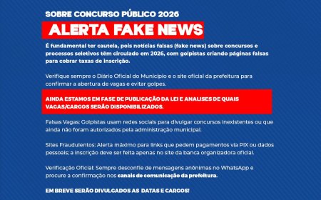 Atenção População!