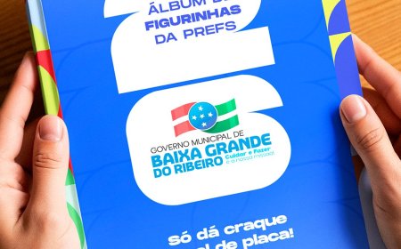 Chegou o Álbum Oficial da Copa do Governo Municipal!