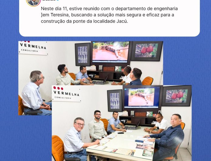 Prefeitura avança nos estudos técnicos para construção da ponte da localidade Jacu
