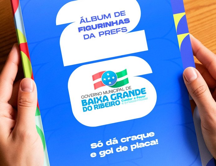 Chegou o Álbum Oficial da Copa do Governo Municipal!