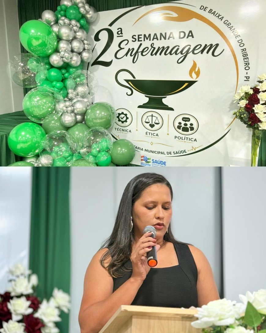 Abertura da 2ª Semana da Enfermagem
