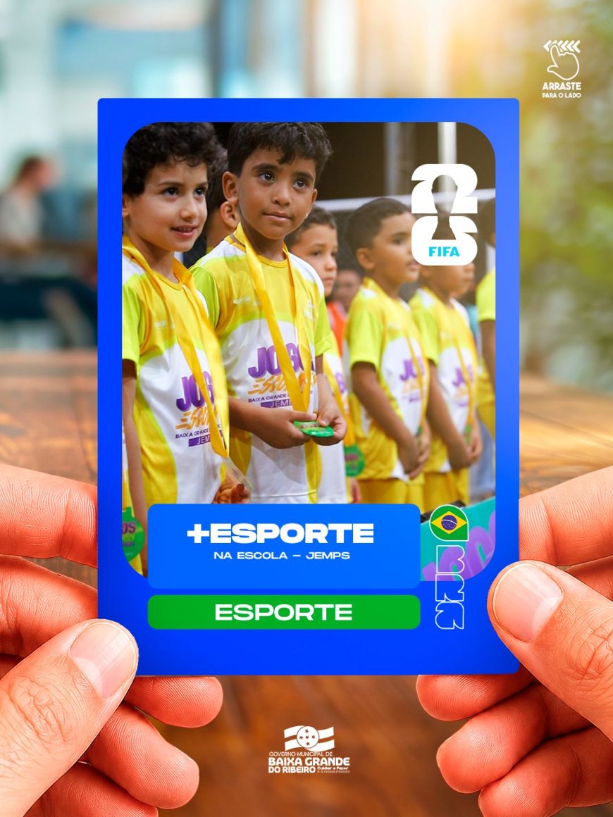 Chegou o Álbum Oficial da Copa do Governo Municipal!