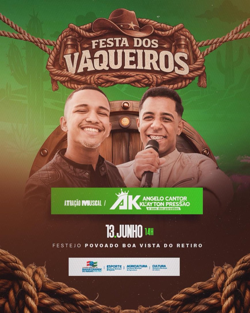 Festa dos Vaqueiros: Tradição e Orgulho do Nosso Sertão!