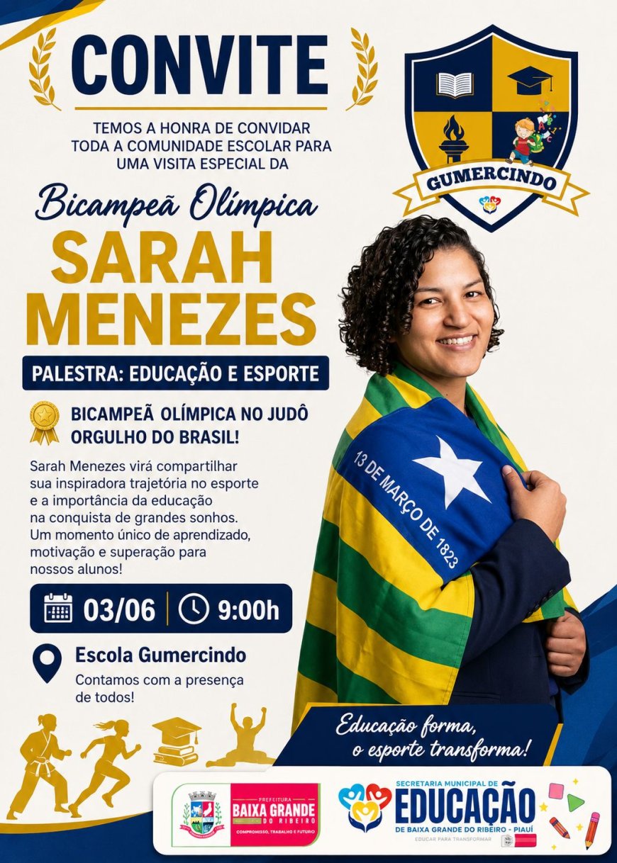 Um Encontro com a Campeã: Educação, Esporte e Motivação