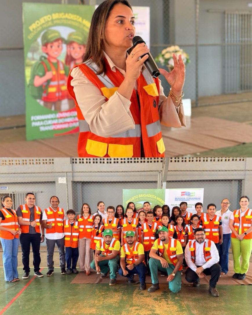 Projeto Brigadista Mirim é lançado no Município