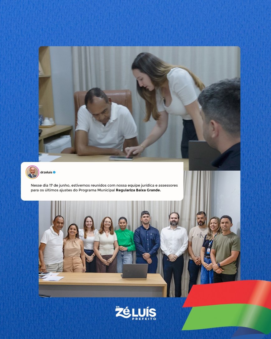 Regulariza Baixa Grande Avança