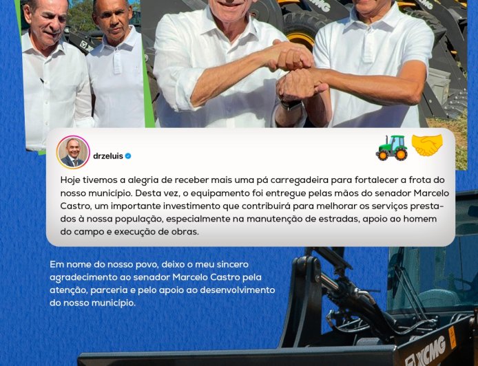 Mais investimentos para fortalecer o desenvolvimento de Baixa Grande do Ribeiro