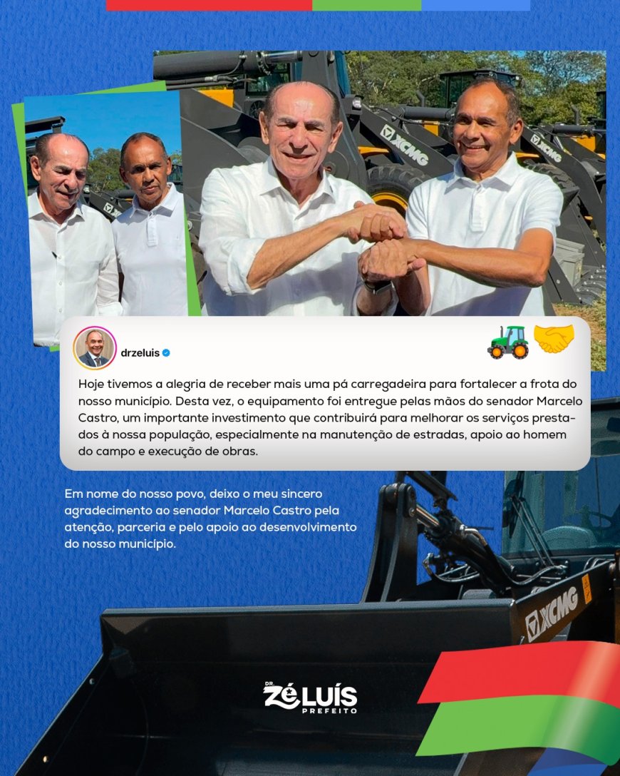 Mais investimentos para fortalecer o desenvolvimento de Baixa Grande do Ribeiro