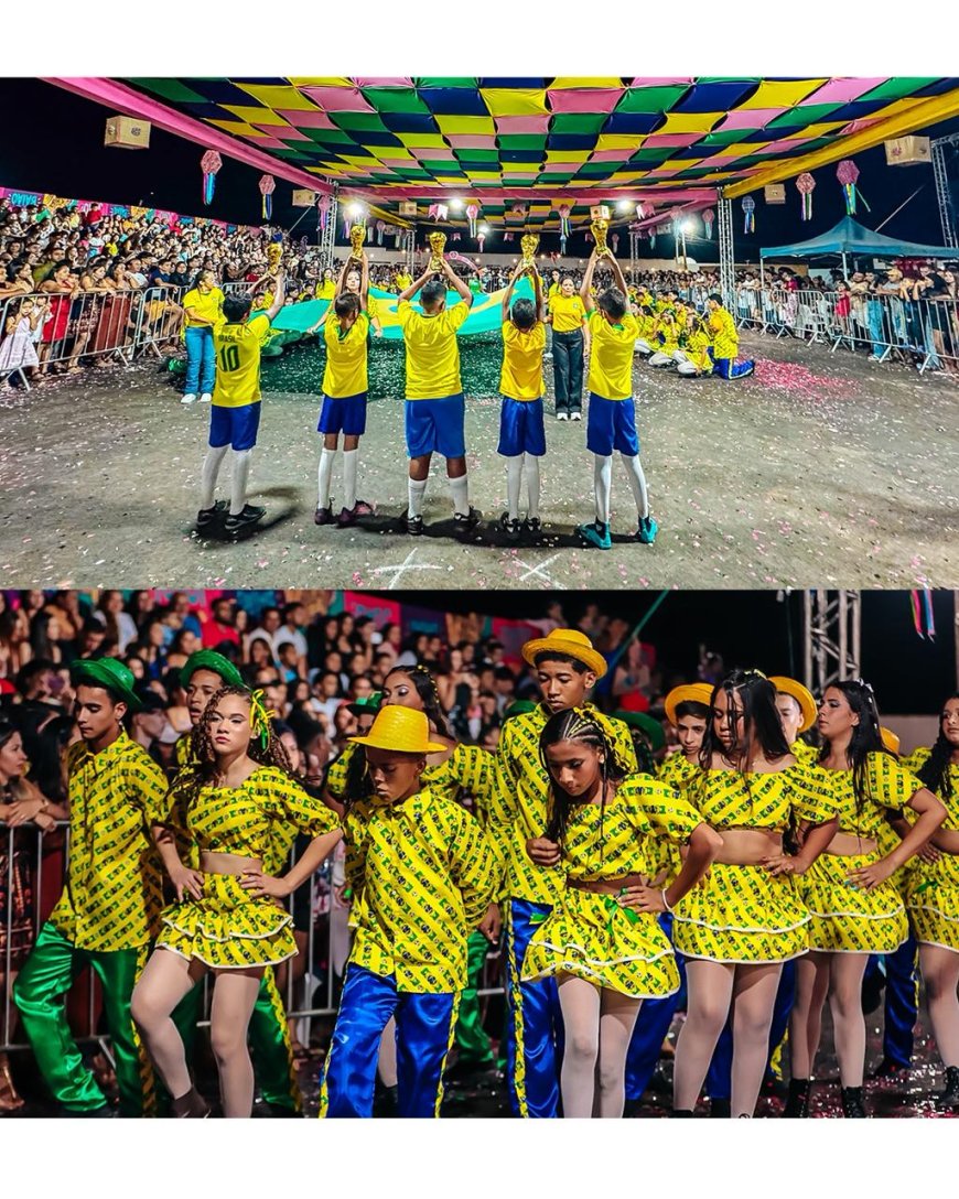 Foi um espetáculo: segunda noite do Festival Junino 2026 encanta o público em Baixa Grande do Ribeiro