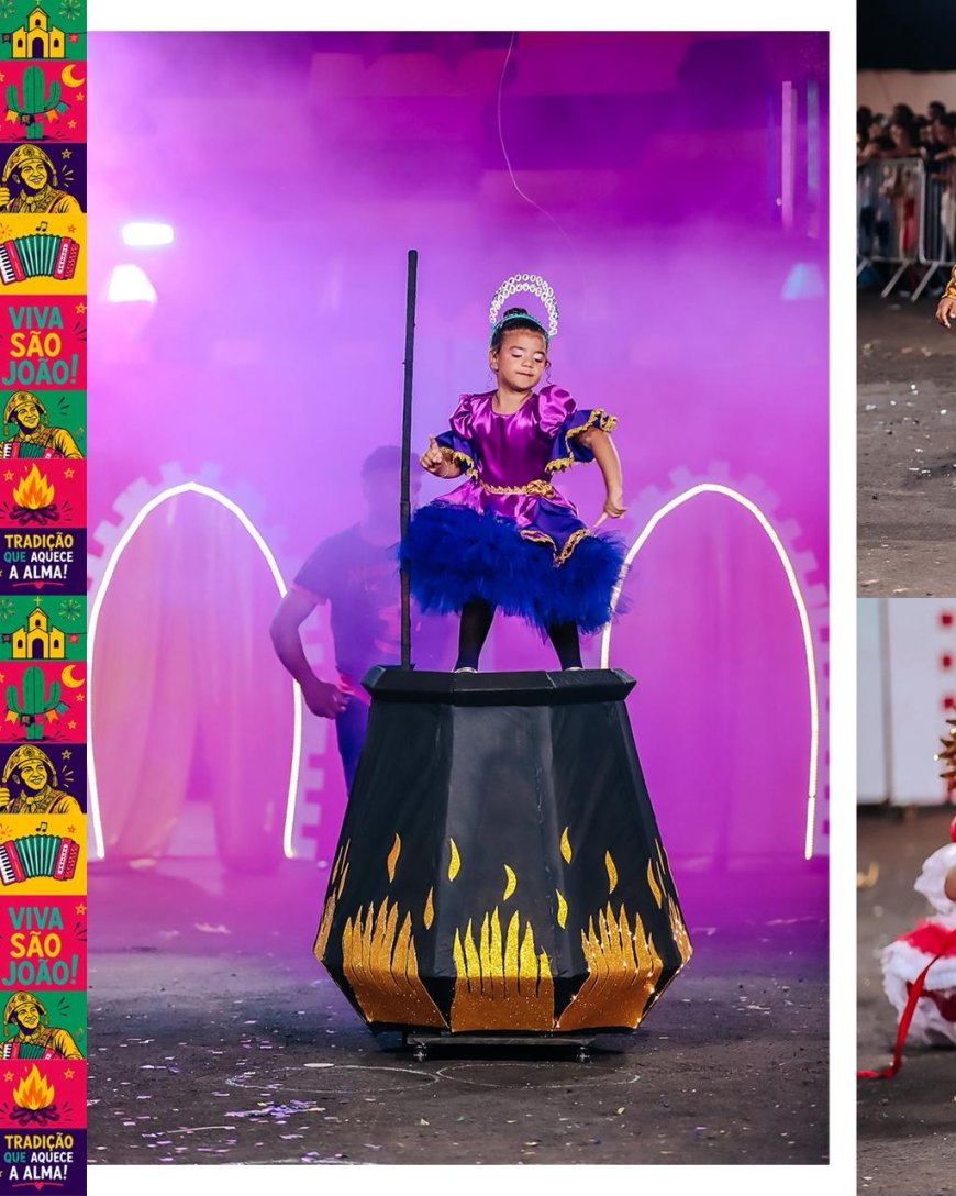 Foi um espetáculo: segunda noite do Festival Junino 2026 encanta o público em Baixa Grande do Ribeiro