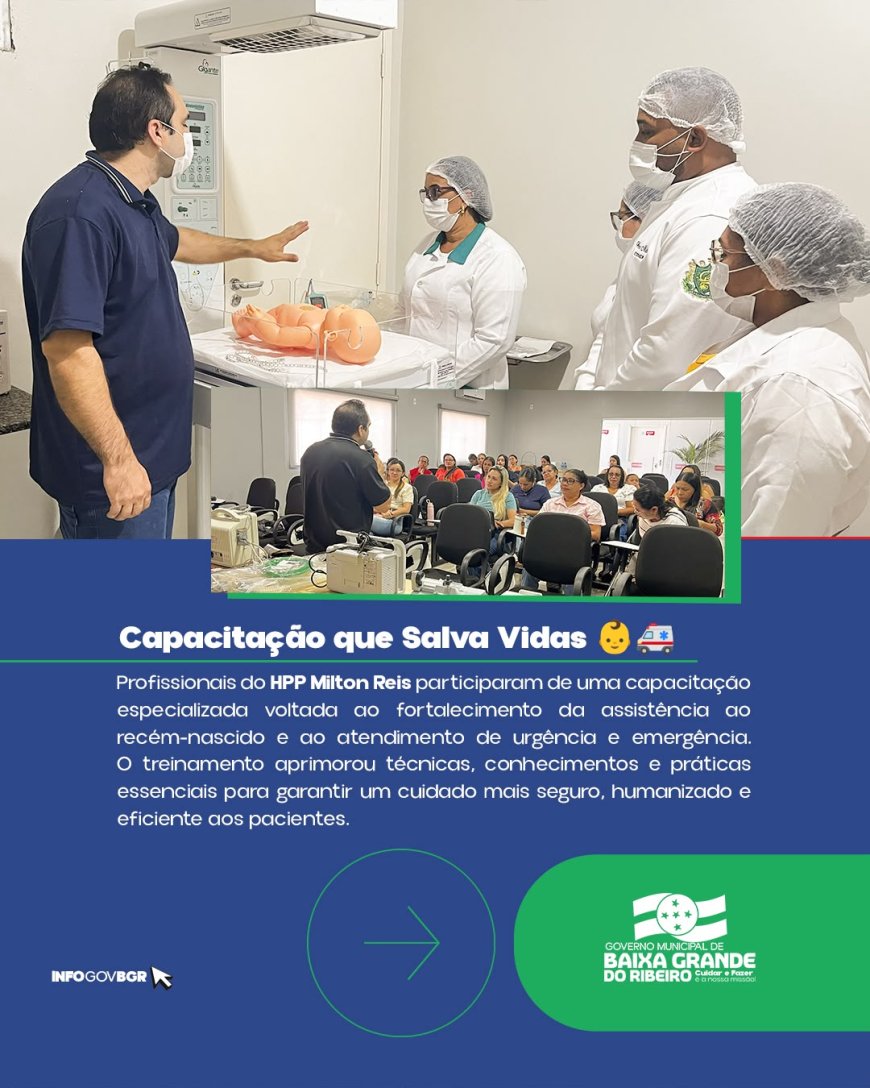 Investir em conhecimento é investir em vidas!